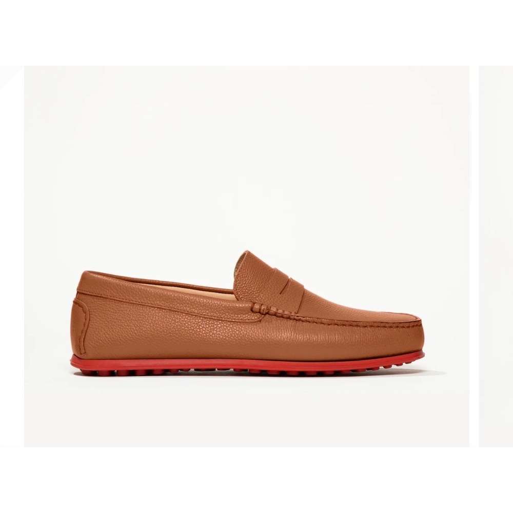 M.Gemi The Pastoso Uomo driving loafers 43 moccasin leather classic preppy - Picture 1 of 9